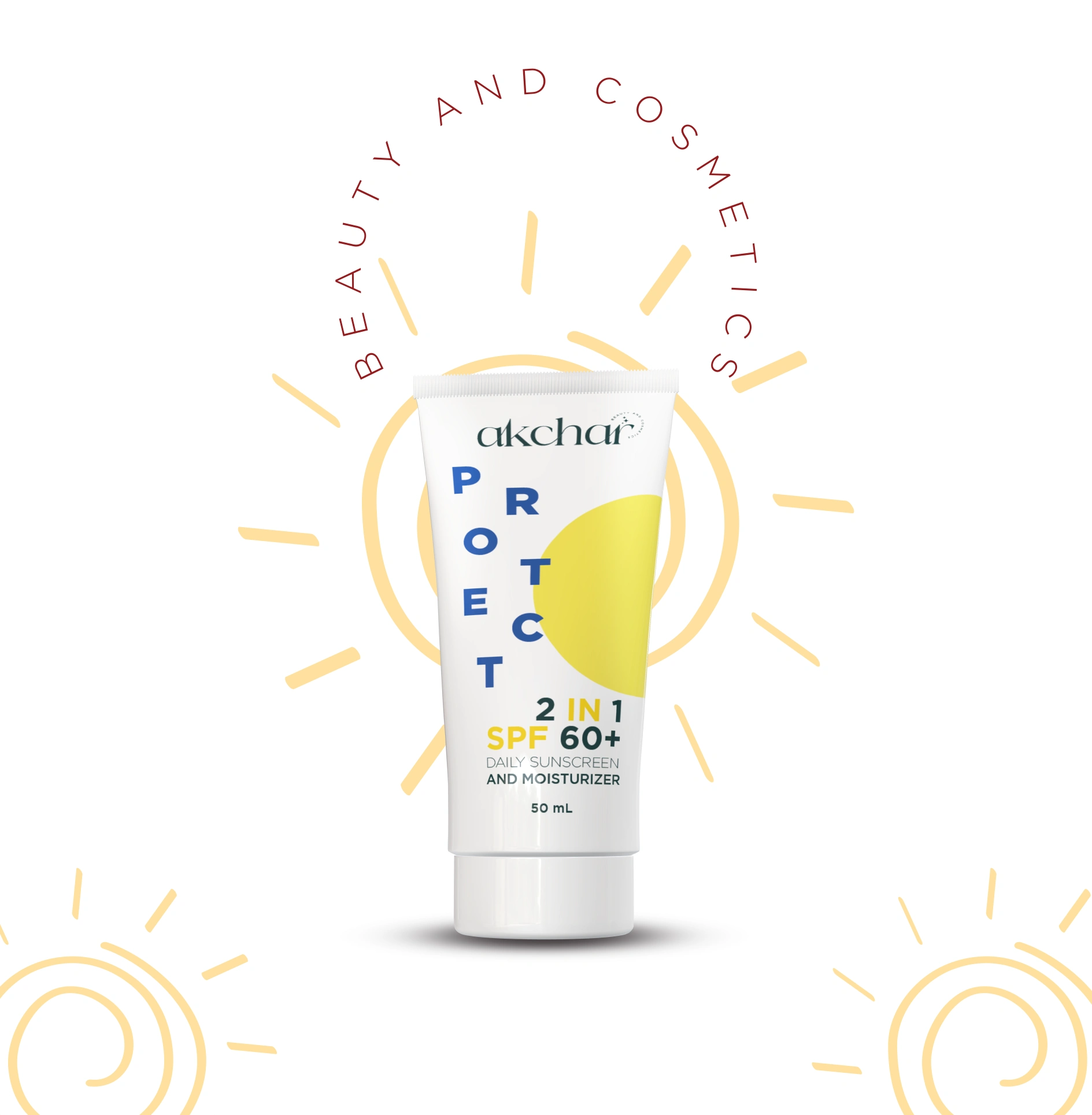 SunShield - Crème solaire hydratante avec protection SPF 60%" – Image 1