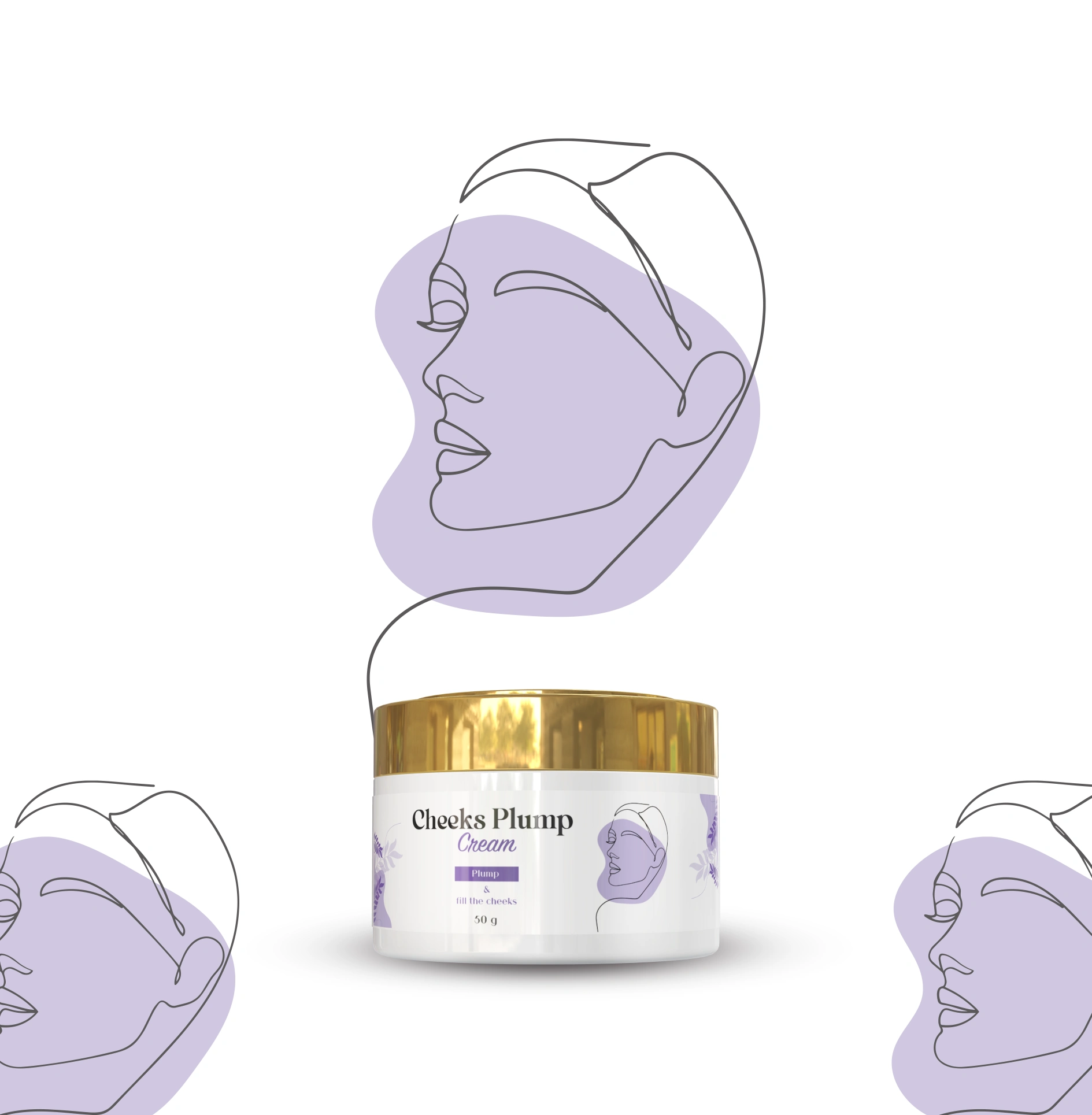 Cheeks Plump - Cheek Filling and Hydration Cream - Image 1