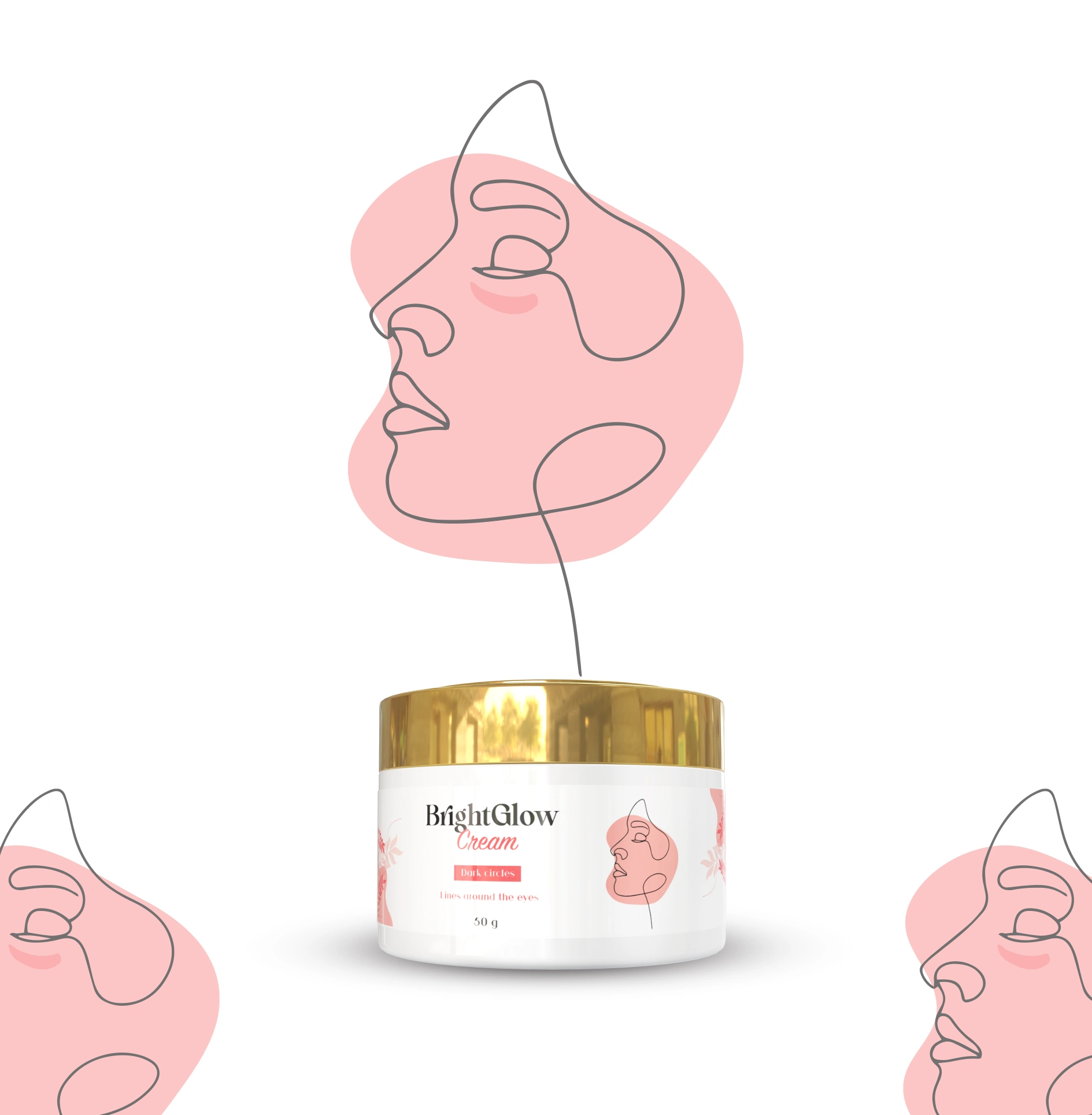 ⁦برايت كلو - كريم تفتيح و ازالة الانتفاخات تحت العينين⁩ - الصورة ⁦1⁩