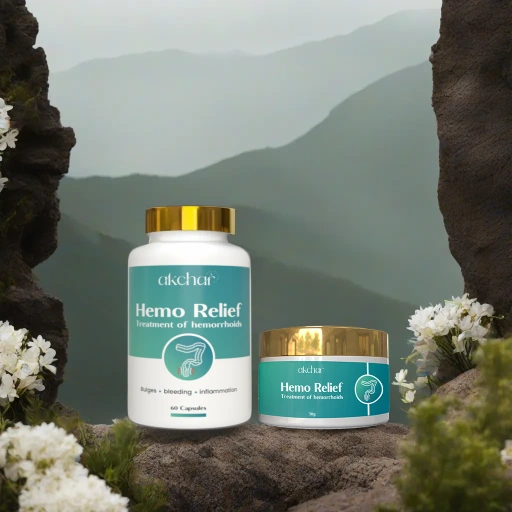 ⁦هيمو روليف - مجموعة علاج البواسير المكونة من كريم و مكمل غذائي⁩ - الصورة ⁦1⁩